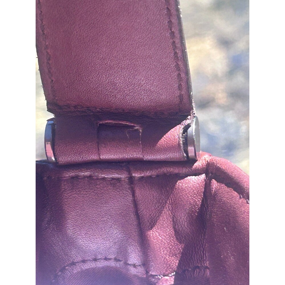 Vintage Coach 9180 Mahogany Leather Shoulder Bag Made in USA - Picture 9 of 12